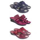 Combo of 2 Pairs Slippers & Heels for Women 