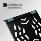 Portronics My Buddy Hexa 5 Laptop Stand with Foldable & Ventilated Design, Ergonomic Elevation, Anti-Slip Silicon Pads and Lightweight Body for Upto 15.6” Laptops & MacBooks 