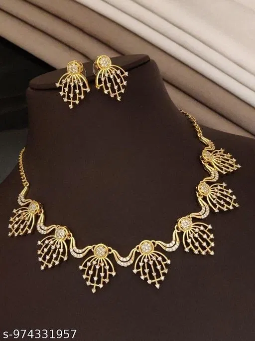 Jewellery Set for Women (White, Free Size)