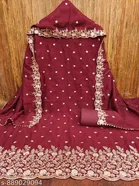 Embroidered Pakistani Suits Semi-Stitched Suits 