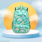Polyester Backpack Bag, Green