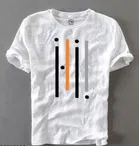 Round Neck Printed T-Shirt for Men 