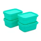 Polka Plastic Container 125ml set of 4