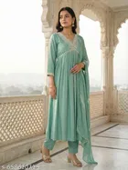 Floral Empire Kurta Set for Women 