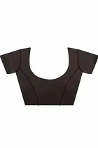 SVB साड़ी खादी सिल्क साड़ी विद ब्लाउज पीस 