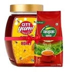 City Yum Honey 1 Kg + Citymall No.1 Kadak Tea 250 g