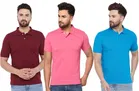 Polo T-shirts for Men, Pack of 3 