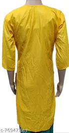 Cotton Blend Embroidered Kurti for Women 