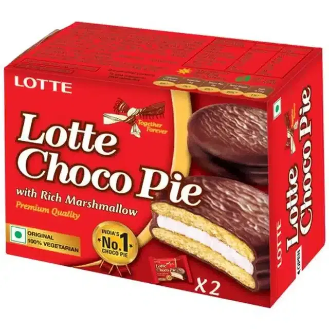 लोटे चोको पाई 2 Pc 56 g