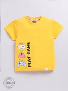 Round Neck Printed T-Shirt for Boys 