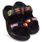 Sliders for Women (Black, 7)