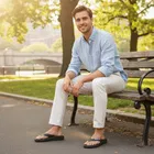 Flipflops for Men, Black 