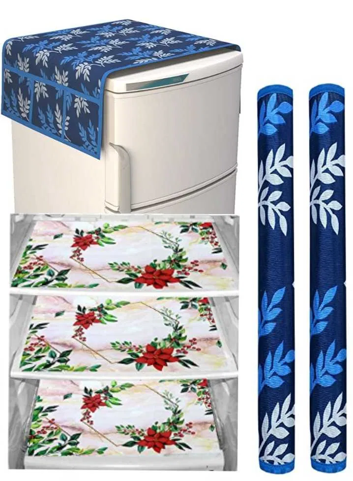 Refrigerator Covers (Blue) (A-62)