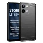 Rubber Mobile Back Cover for LAVA Storm Lite 5G 