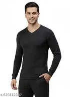 Cotton Blend Thermal Top for Men, Assorted 