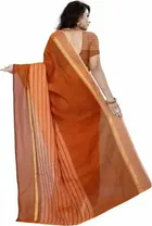 SVB साड़ी पोलीकॉटन सिल्क साड़ी 