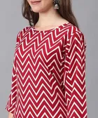 Women Crepe Printed Kurta 