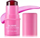 Blushis Cooling Water Jelly Blush Lipstick Stick For Cheek and Lip Stains & Tints  