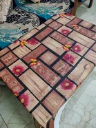 PVC Printed 4 Seaters Table Cover 