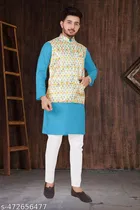 Solid Koti for Men 