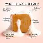 Sandalwood & Saffron De-Tan Soap, Pack of 3