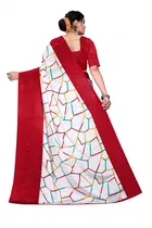Cotton Silk Abstract Saree for Women 