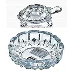 K Kudos Turtle Tortoise with Plate for Feng Shui and Vastu 