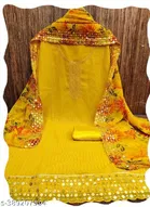 Embroidered Unstitched Suit for Women 