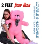 Soft Teddy Bear Toy (Pink, 2 Feet)