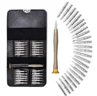 Stainless Steel 25 in 1 Screwdriver Tool Kit (Multicolor, Set of 1)