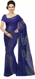 Saree with Unstitched Blouse for Women 