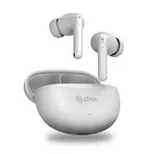 pTron True Wireless Bluetooth in-Ear Earbuds with HD Mic, TruTalk AI-ENC Calls & Charging Case (White)