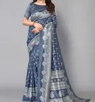 Art Silk Printed Saree for Women 