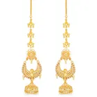 Vighnaharta Traditional Wear Alloy Kanchain Earring 