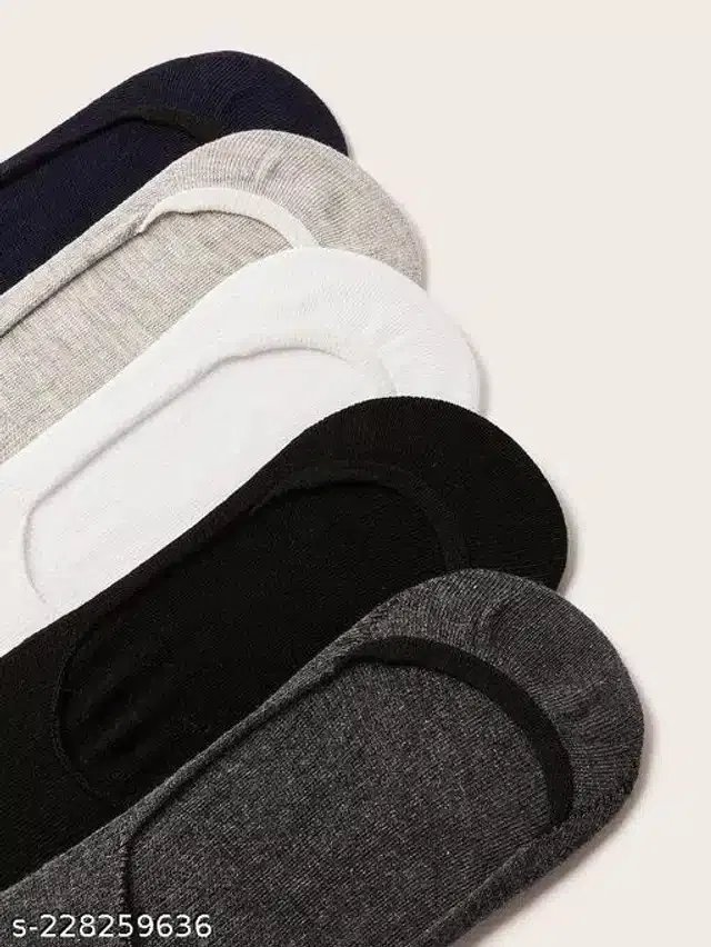 Cotton Socks for Men (Multicolor, Set of 5)