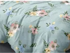 Glace Cotton Printed Double Bedsheet with 2 Pillow Covers 