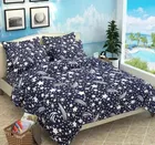 Polycotton Double Bedsheet with 2 Pillow Cover 