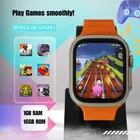 Nylon Strap Smart S8 Ultra Smart Watch for Men & Women (Orange)