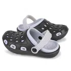 Clogs for Boys (Black & Grey, 4-5 Years)