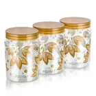 Crest Printed Container 3pc Set 1200 ml 
