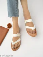 Shoetopia Flat White Size 3.0