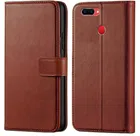 OPPO A5S Artificial Leather Mobile Flip Cover 