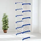 Metal 6 Layer Collapsible Multipurpose Rack (Blue)