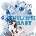 55 Pcs Balloons Decoration Kit, Multicolour, Set of 1