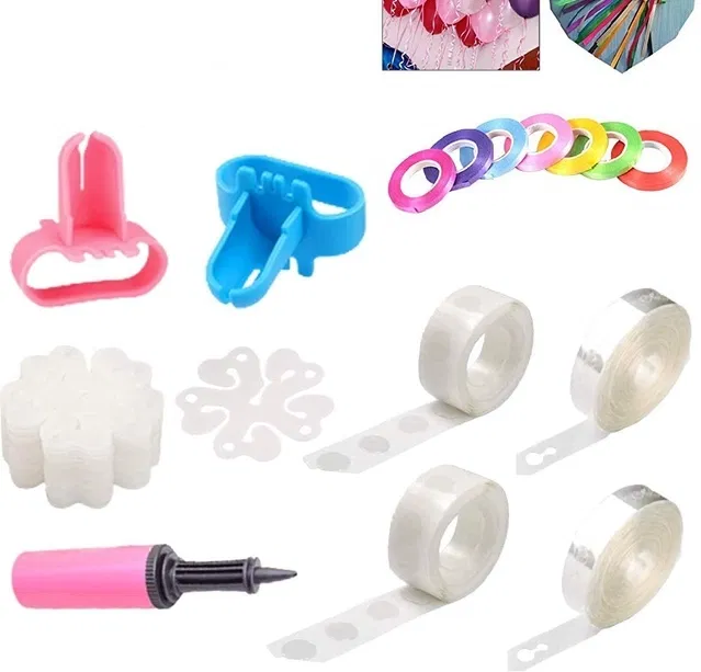 Party Decoration Kits (Multicolor, Set of 30)