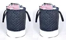 Canvas Laundry Bag,Black,  