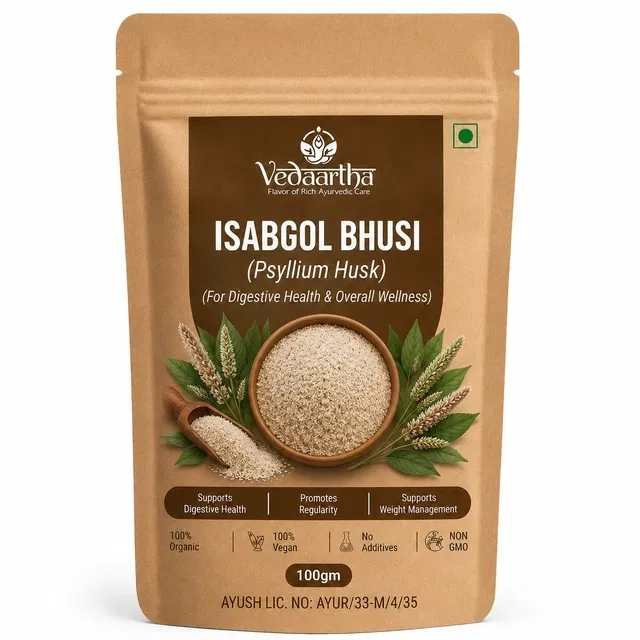 वेदार्था सत इसबगोल भूसी, सायलियम भूसी, 100 g