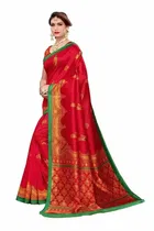 SVB आर्ट सिल्क साड़ी फॉर विमेंस 