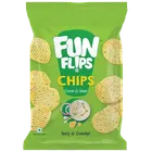 Fun Flips Cream Onion Potato Chips 45 g