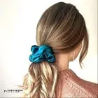 Pure Silk Scrunchies for Women, Pack of 12 